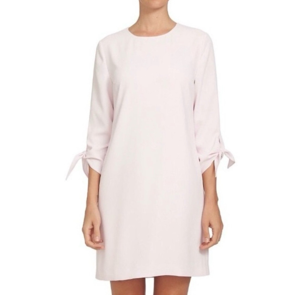 Cece Blush Tie Sleeve shift Dress Women’s size 10 wedding guest event party